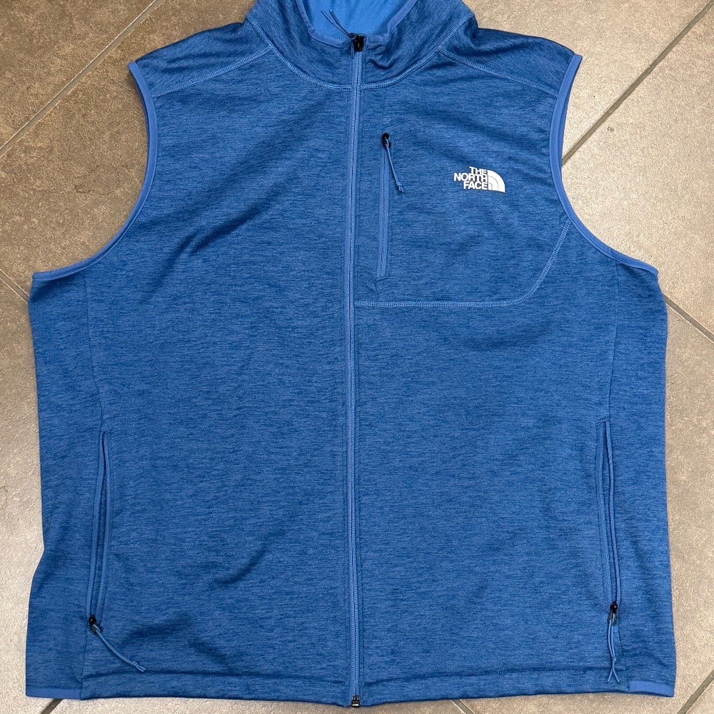 The North Face -- Canyonlands Fleece Vest -- Light Blue XXL -- Great Condition